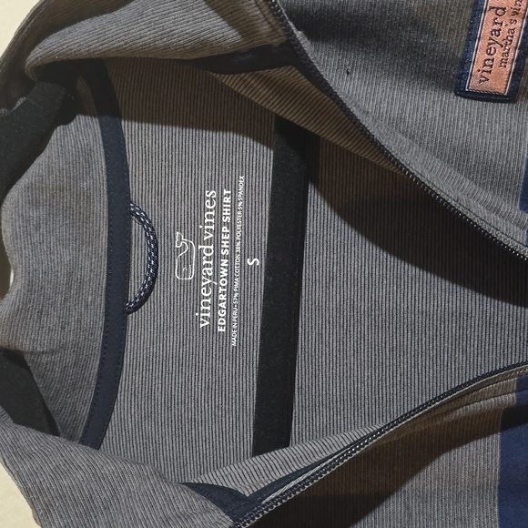 Vineyard Vines Edgartown Lightweight Half Zip Shep Shirt. - Picture 6 of 8